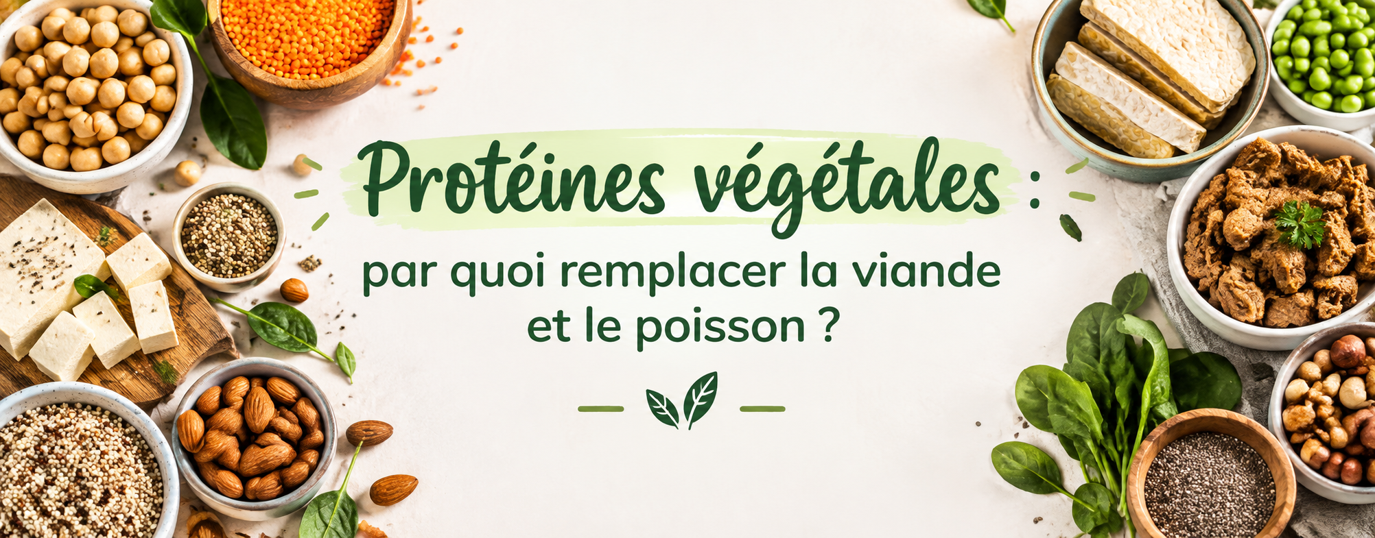 Protéines végétales : par quoi remplacer la viande et le poisson ?