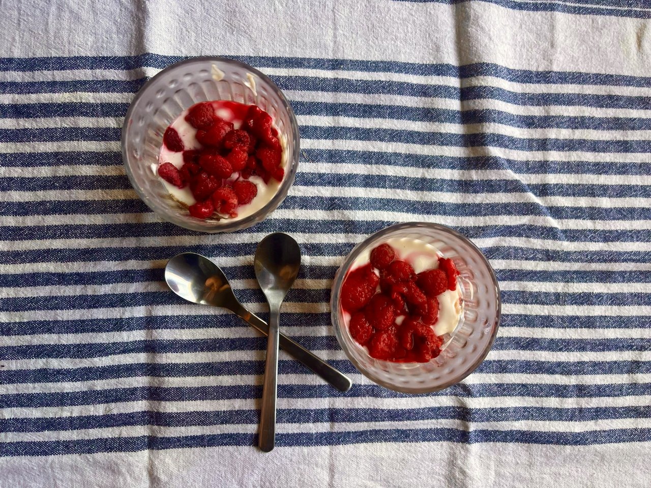Cheesecake en verrine aux fruits rouges