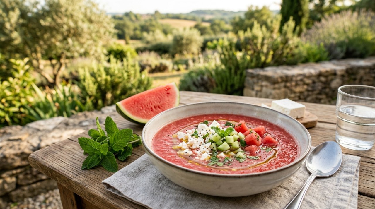Gaspacho Pastèque & Feta