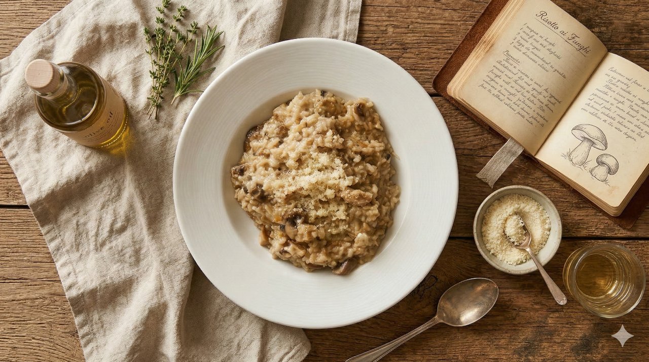Image de la recette Risotto dinde champignon (COOKEO)