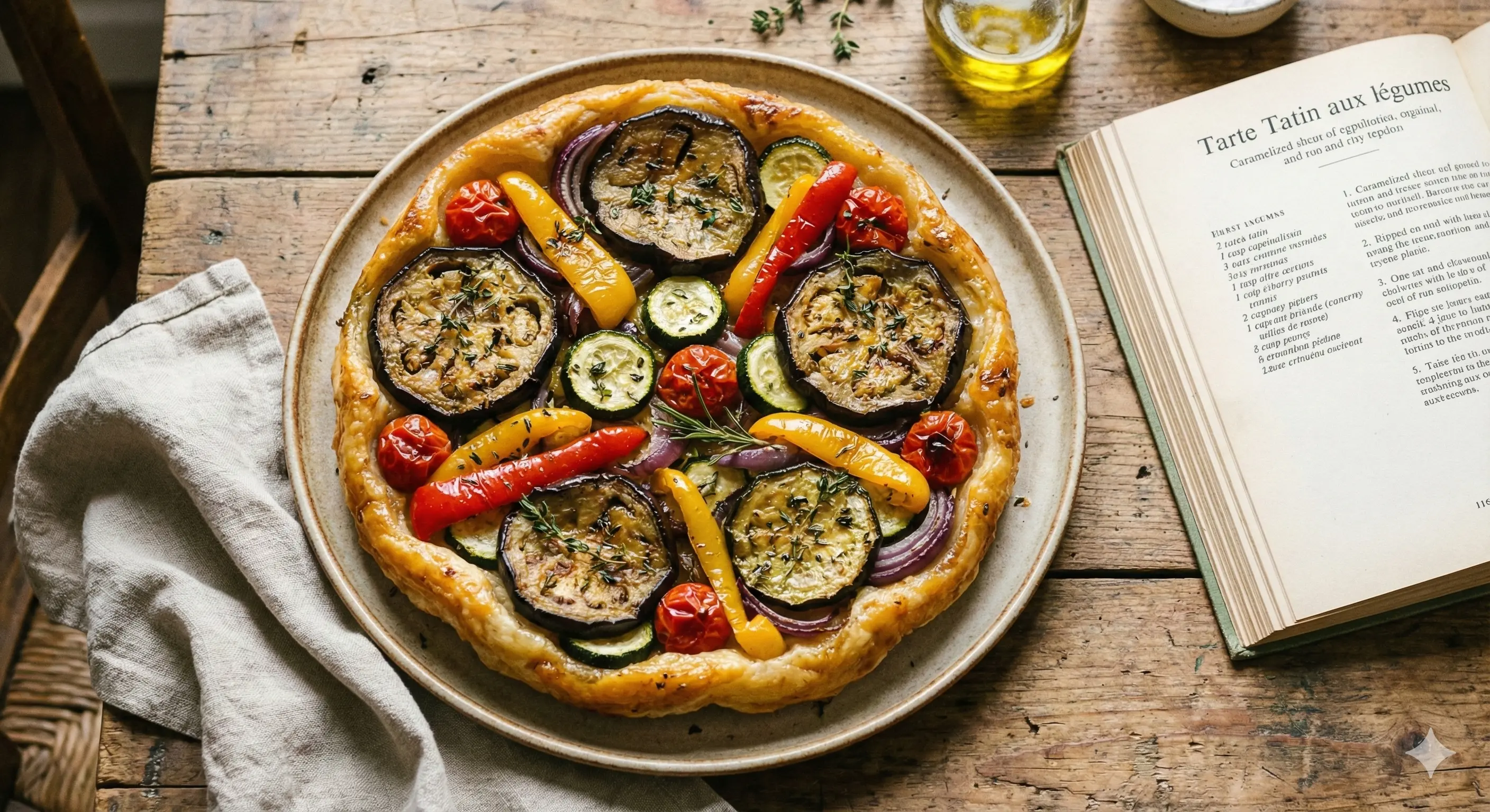 Image de la recette Tarte tatin aux légumes
