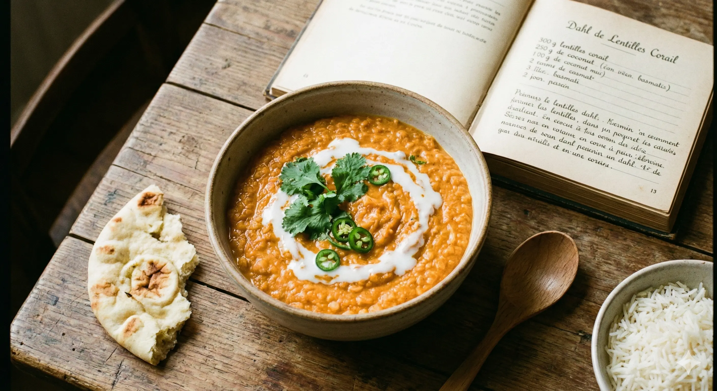 Image de la recette Dahl de lentilles corail