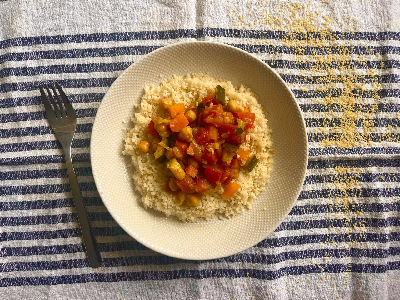 Image de la recette Couscous végétalien simple
